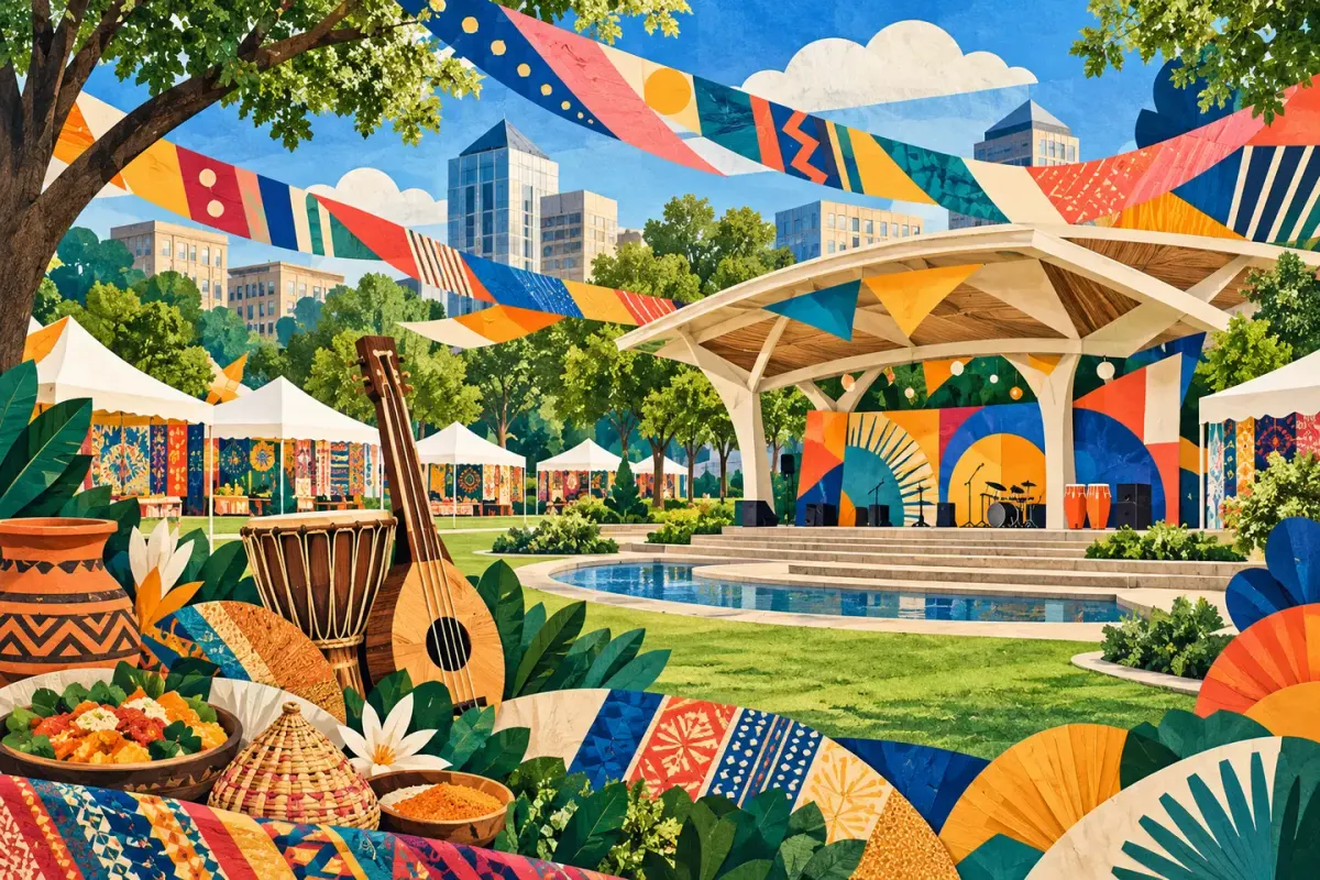Plano International Festival: культуры мира в Haggard Park