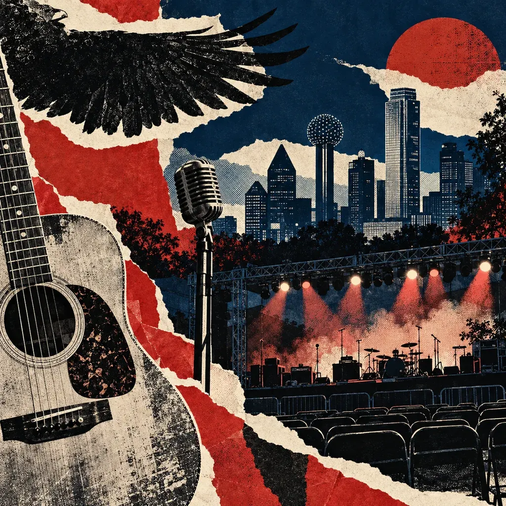 Counting Crows на Rise Round Up в Dallas
