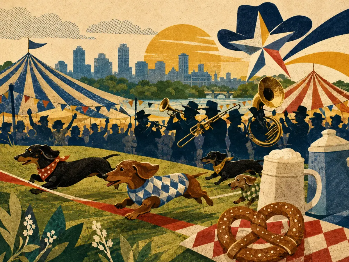 Fort Worth Oktoberfest: три дня музыки, пива и такс