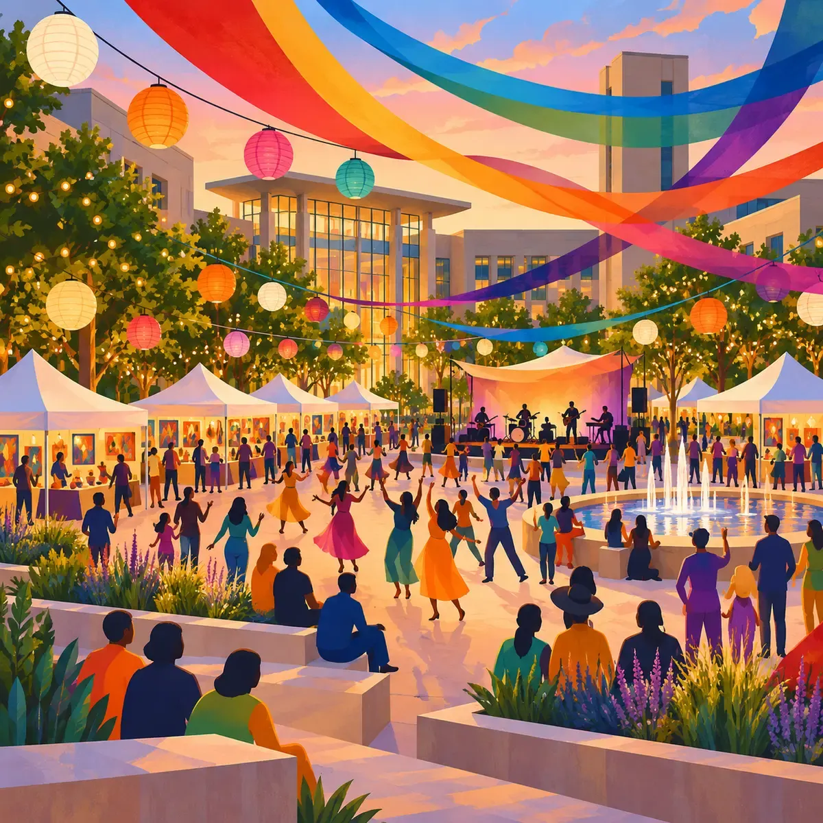 Come As You Are: семейный фестиваль North Texas Pride в Plano