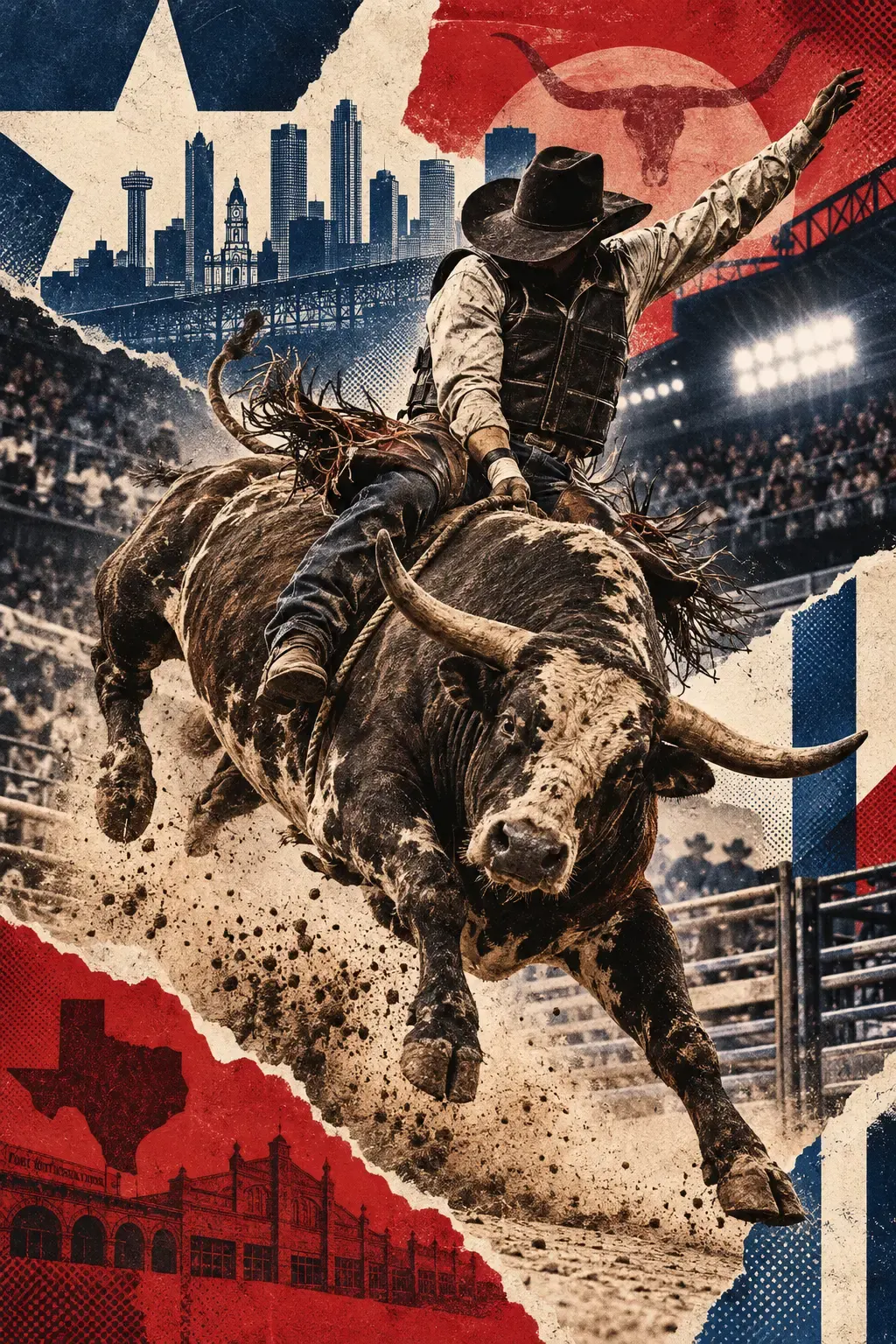 PBR Rattler Days: три дня командного буллрайдинга в Fort Worth